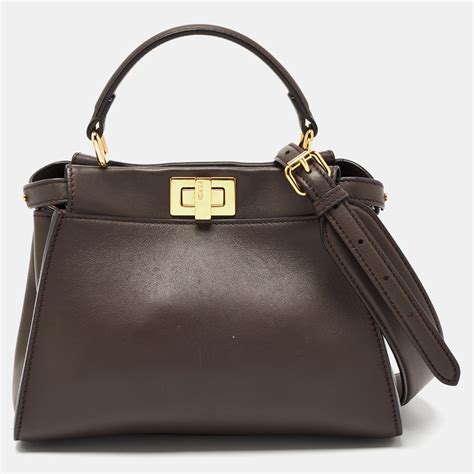 fendi mini peekaboo|fendi peekaboo price euro.